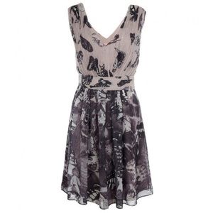 Ted Baker Butterfly sleeveless size 0 dress